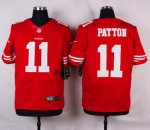 nike san francisco 49ers #11 patton red elite jerseys