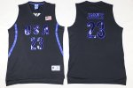 2016 usa basketball #23 lebron james black stitched jerseys