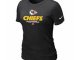 Women Kansas City Chiefs Black T-Shirt