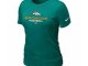 Women Danver Broncos light Green T-Shirt
