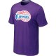 nba los angeles clippers big & tall primary logo purply T-Shirt