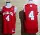 ncaa Hoosiers #4 victor Oladipo Red jerseys [10 Patch Basketball