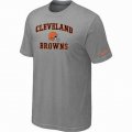 Cleveland Browns T-Shirts light grey
