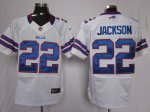 nike nfl buffalo bills #22 jackson elite white jerseys
