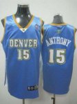 kids Denver Nuggets #15 Carmelo Anthony Swingman lt,blue