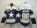 nike nfl dallas cowboys #88 bryant white-blue [pullover hooded s