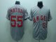 Baseball Jerseys los angeles angels #55 matsui grey(cool base)