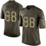 youth nike nfl dallas cowboys #88 michael irvin green salute to service jerseys