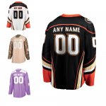 Custom Anaheim Ducks Tame Any Player Name and Number Cheap Hockey Jerseys-1