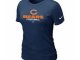 Women Chicago Bears deep Blue T-Shirt