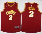 nba cleveland cavaliers #2 kyrie irving red cavs stitched jerseys