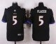 nike baltimore ravens #5 flacco black elite jerseys