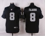 nike oakland raiders #8 fajardo black elite jerseys