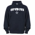 nfl dallas cowboys navy crowell pullover hoodie