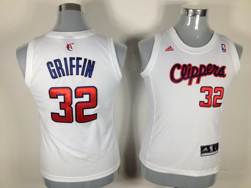 women nba los angeles clippers #32 griffin white cheap jerseys
