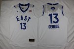 2016 nba all star indiana pacers #13 paul george white jerseys