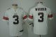 nike youth nfl cleveland browns #3 weeden white [nike limited]