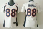 nike women nfl denver broncos #88 thomas white jerseys [new]