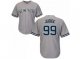 Youth MLB New York Yankees #99 Aaron Judge Majestic Grey Cool Base Jerseys