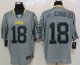 nike nfl green bay packers #18 cobb elite grey [lights out]
