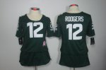 nike women nfl green bay packers #12 rodgers green [breast cance