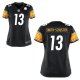 Women NFL Nike Pittsburgh Steelers #13 JuJu Smith-Schuster Black Game Jerseys