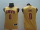 youth nba cleveland cavaliers #0 love yellow [revolution 30 swin