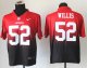 nike nfl san francisco 49ers #52 willis red-black [elite drift f