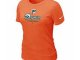 Women Miami Dolphins Orange T-Shirt