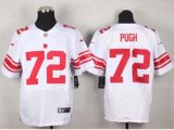 nike nfl new york giants #72 pugh elite white jerseys [pugh]