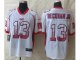 Nike New York Giants #13 Odell Beckham Jr White jerseys [Drift F
