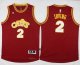 nba cleveland cavaliers #2 kyrie irving red cavs stitched jerseys
