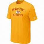 Kansas City Chiefs T-Shirts Yellow