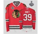 nhl chicago blackhawks #39 huet red [2013 stanley cup]