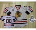 nhl chicago blackhawks #00 griswold white [2013 stanley cup]