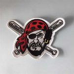 Stitched MLB Pittsburgh Pirates Team Logo Jersey Sleeve Patch