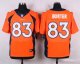 nike denver broncos #83 borter orange elite jerseys