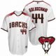 mlb majestic arizona diamondbacks #44 paul goldschmidt white cool base home jerseys