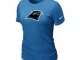 Women Carolina Panthers L.blue T-Shirts