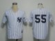 Baseball Jerseys new york yankees #55 matsui white[black stripe]