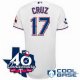 mlb jerseys texas rangers #17 cruz white(40th anniversary) cheap
