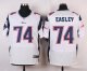 nike new england patriots #74 easley white elite jerseys