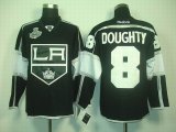 nhl los angeles kings #8 doughty black and white [2012 stanley c
