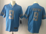 Men's NFL Detroit Lions #9 Matthew Stafford Nike Blue 2017 Game Jersey