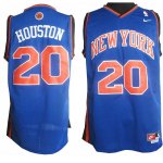 nike nba new york knicks #20 houston blue cheap jerseys