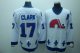 Hockey Jerseys quebec nordiques #17 clark white(ccm)