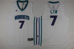 nba Charlotte Hornets #7 jeremy Lin white jerseys [revolution 30