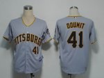 Baseball Jerseys pittsburgh pirates #41 doumit grey(cool base)