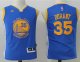 youth golden state warriors #35 kevin durant adidas blue jerseys