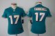 nike women nfl miami dolphins #17 tannehill green [nike limited]